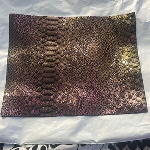 Printed leather for crafts